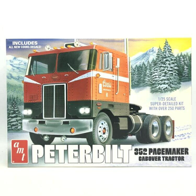 【中古】ｸﾙﾏ）AMT1375 AMT 1/25 ピータービルト 352 ペースメーカー COE クアーズビール[69]