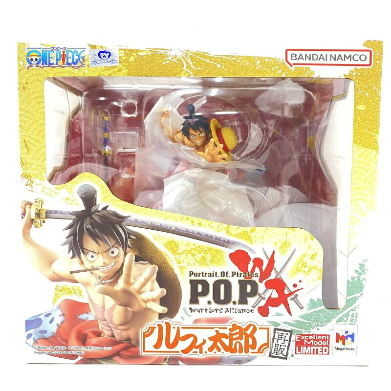 【中古】【開封】Portrait.Of.Pirates (P.O.P) Warriors Alliance ルフィ太郎　フィギュア[95]
