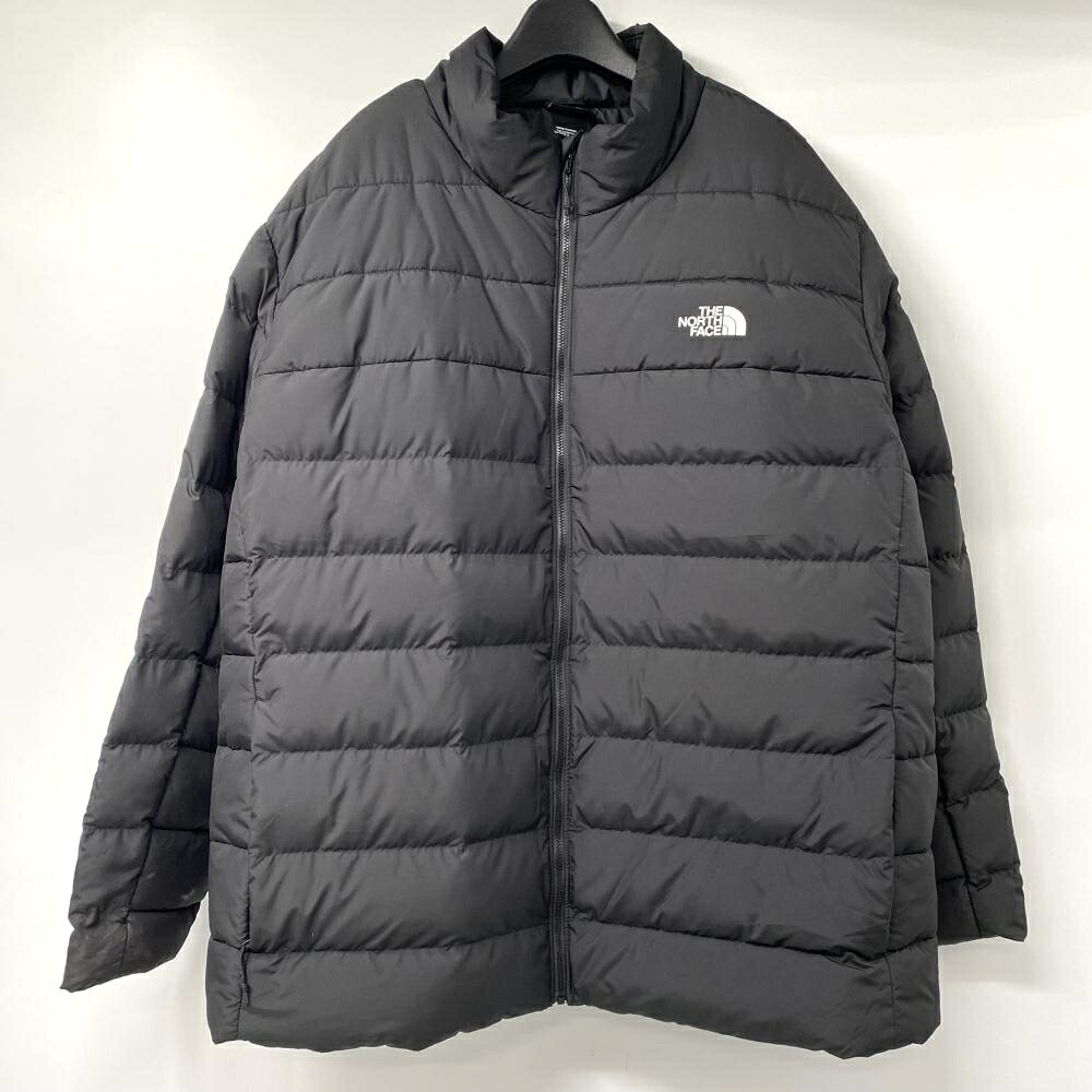 【中古】THE NORTH FACE ダウンジャケット サイズ4XL ブラック NF0A84KGザノースフェイス[17]
