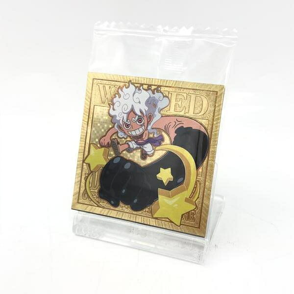 【中古】未開封)バンダイ ワンピース大海賊シールウエハースLOG.12 “世界を救う男” モンキー・D・ルフィ/裏面 モンキー・D・ルフィ USGR/SW12-01[6]