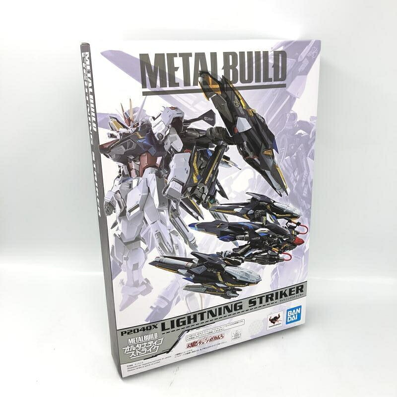 【中古】箱傷み)バンダイ METAL BUILD ライトニングストライカー/機動戦士ガンダムSEED[6]｜お宝創庫