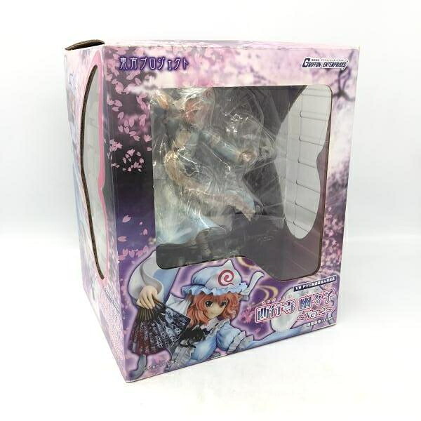 【中古】開封箱傷み、本体傷み)グリフォンエンタープライズ 西行寺幽々子～Ver.2～ 1/8 /東方Project[6]
