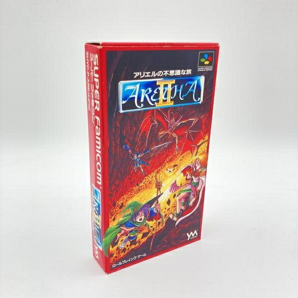 【中古】SFC）SFC)やのまん/ARETHA II(アレサ 2) ～アリエルの不思議な旅～/スーパーファミコン[6]｜お宝創庫