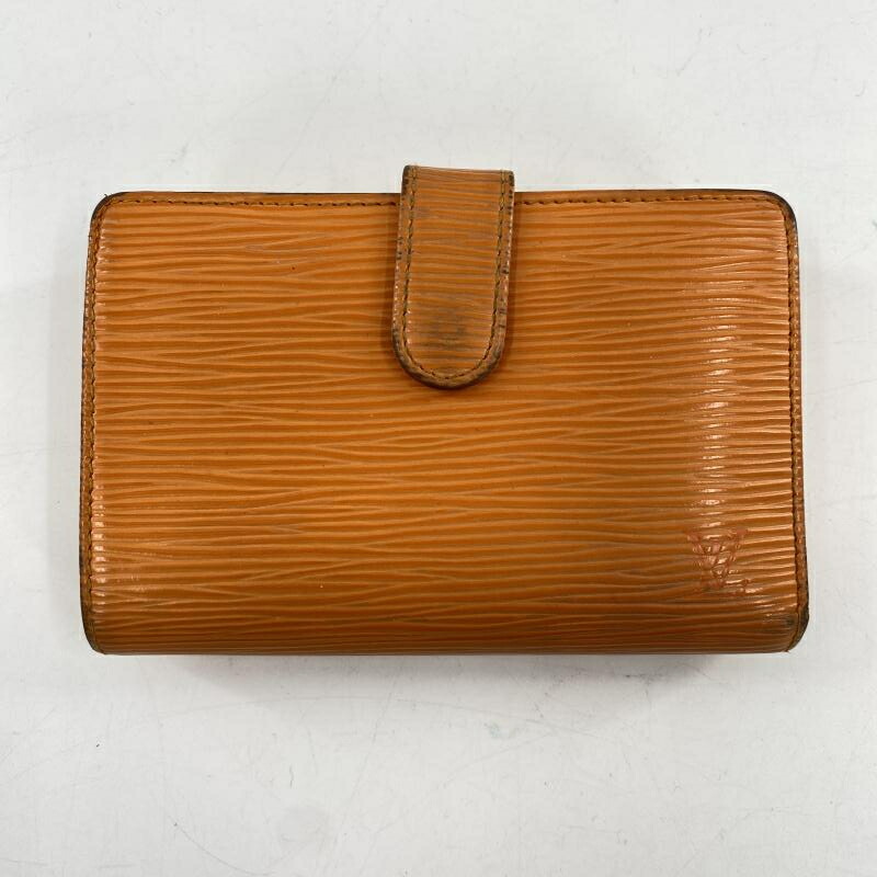 【中古】LOUIS VUITTON ポルト モネ・ビエ ヴィエノワ 二つ折り財布 M6324H エピ オレンジ ルイ・ヴィトン[10]