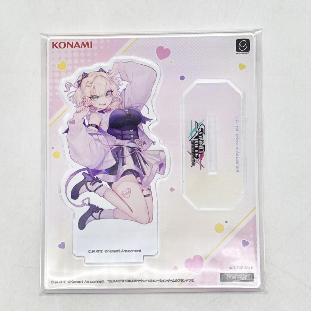 【中古】未開封 KONAMI コナミ ぶいすぽっ! 胡桃のあ × SOUND VOLTEX グッズキャンペーン アクリルスタンド[17]