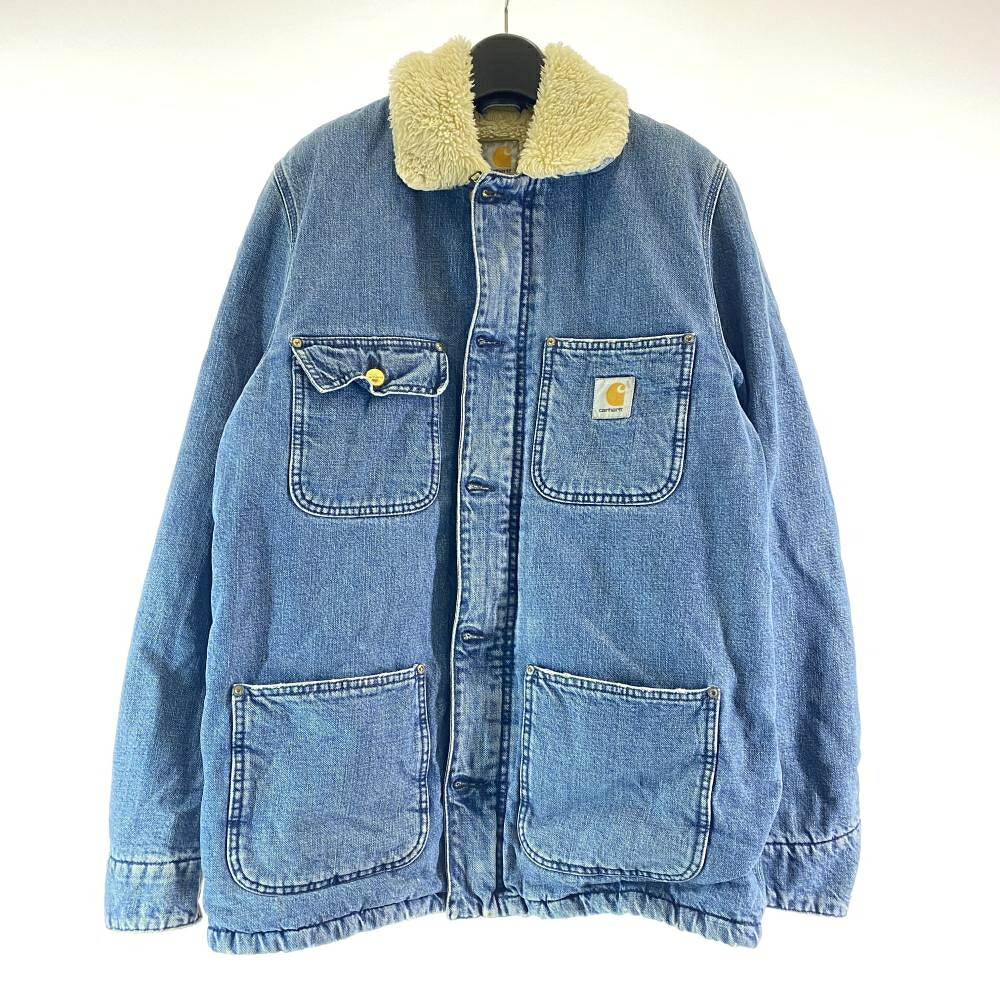 【中古】Carhartt フェニックスコート サイズM インディゴ カーハート[17]