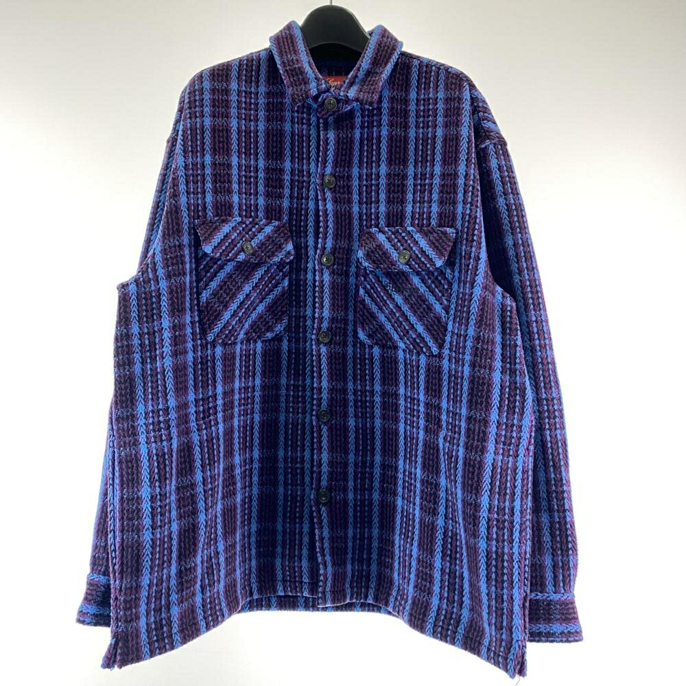 楽天市場】Supreme 22aw Shearling Lined Flannel Shirt Size-M