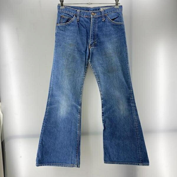 【中古】Wrangler 70s ベルボトム インディゴ サイズW33×L33 ラングラー[24] 9,563円