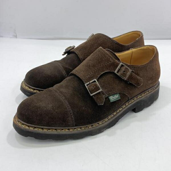【中古】PARABOOT William/MarcheII Marrom 26cm 981448[24]