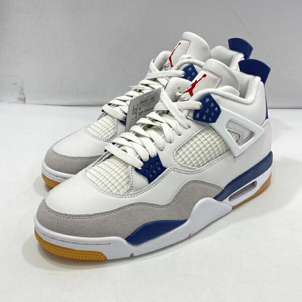 【中古】NIKE SB AIR JORDAN 4 Retro SP ″Summit White/Navy\