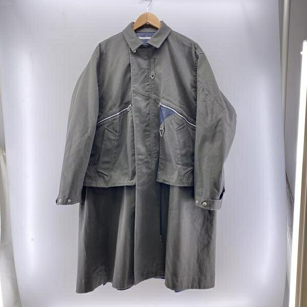 【中古】Tamme 22SS MK3 COAT ブラウン 22S0007 タム[24]