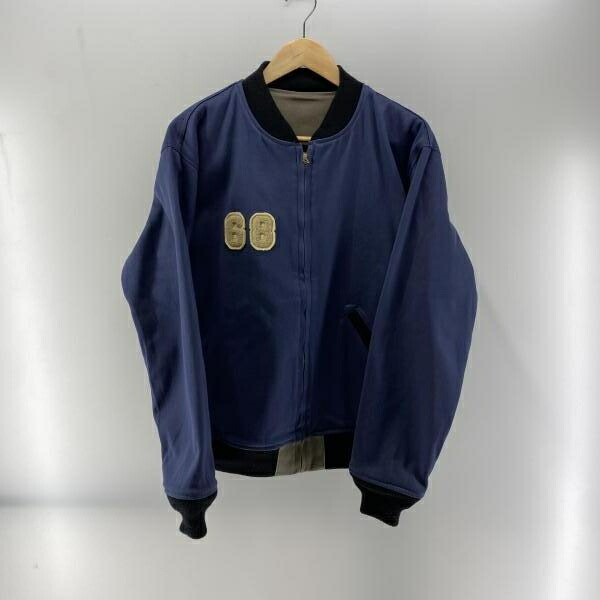 【中古】WAREHOUSE Cadet's Varsity Jacket グレー×ネイビー 40 Lot JG-24 ウエアハウス[24]