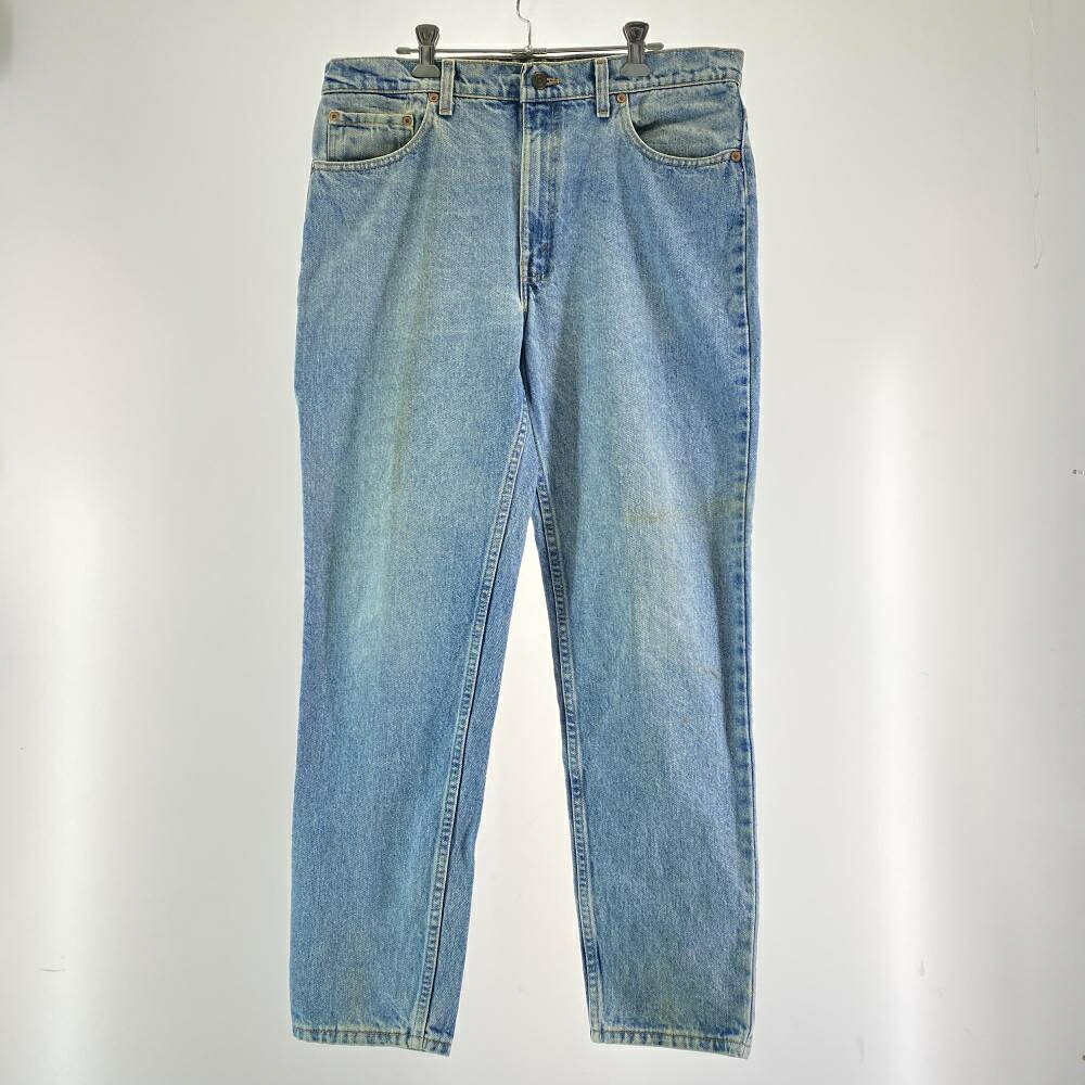 【中古】95s LEVI'S 512 テーパードデニムパンツ 512-4891 W36 L30 USA製 インディゴ リーバイス[17]