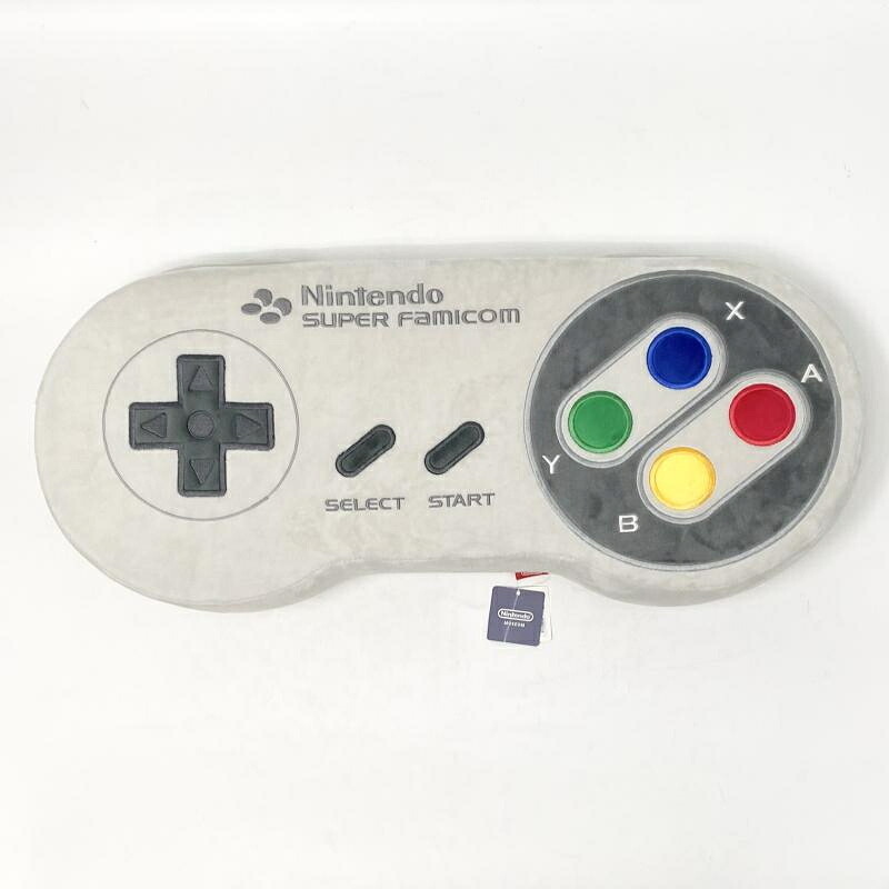 【中古】現状渡 クッション スーパーファミコン コントローラ 任天堂 ニンテンドーミュージアム スーファミ[17]
