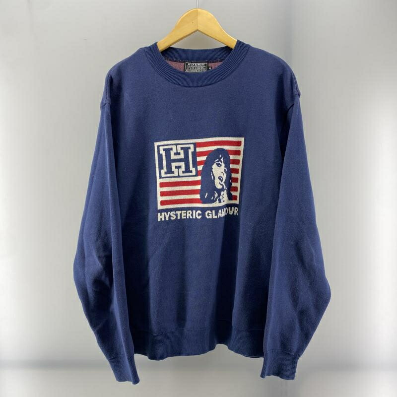 【美品L】HYSTERIC GLAMOUR ギターガール ニット セーター 中古・古着通販】Hysteric Glamour (ヒステリックグラマー) 薄手ニット