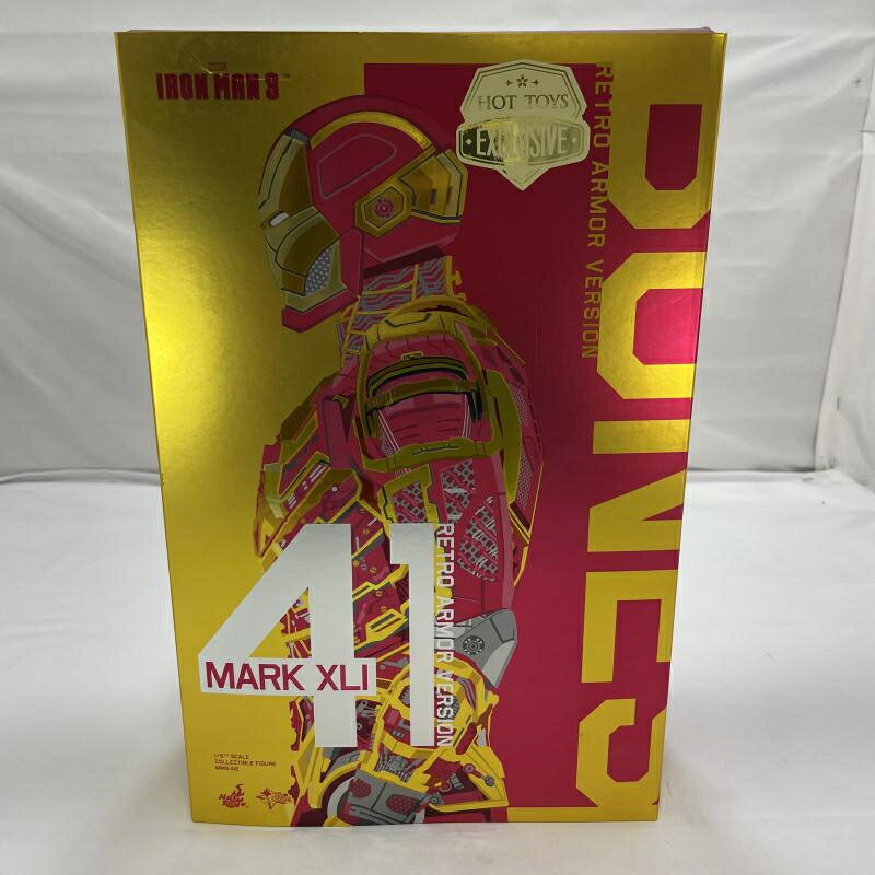 【中古】未開封/箱傷み)HotToys ムービー・マスターピース アイアンマン・マーク41(ボーンズ/レトロアーマー版) 1/6スケールフィギュア MARVEL[19] 37,616円