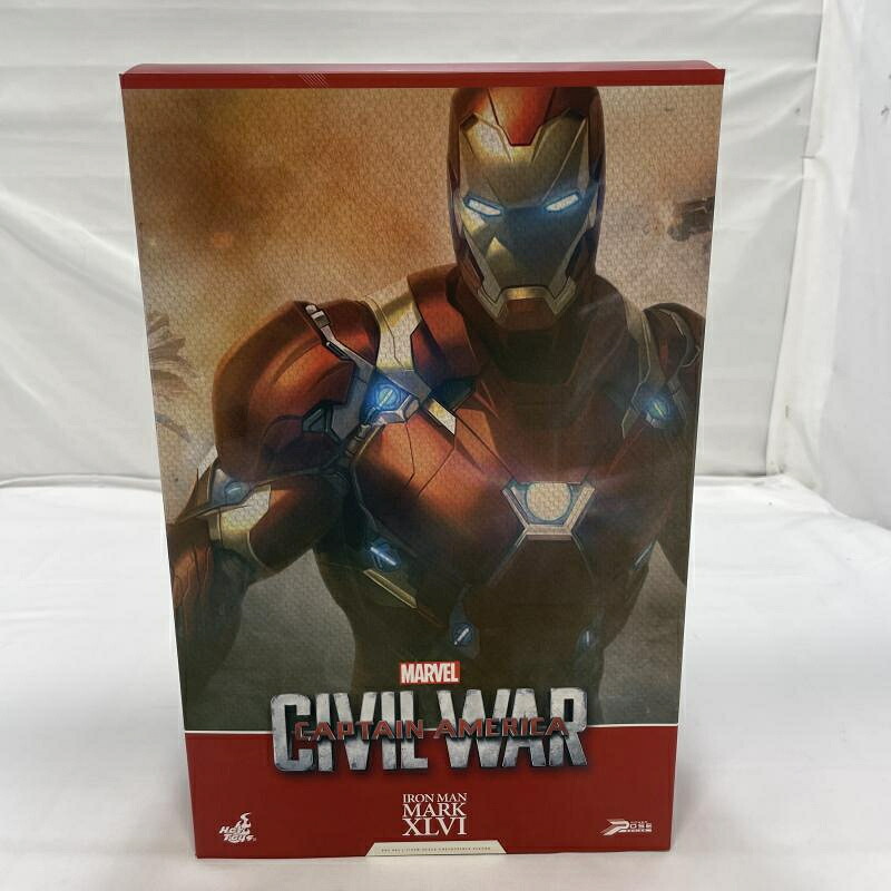 【中古】未開封)HotToys ムービー・マスターピース アイアンマン・マーク46 1/6スケールフィギュア シビル・ウォー/キャプテン・アメリカ[19] 20,181円