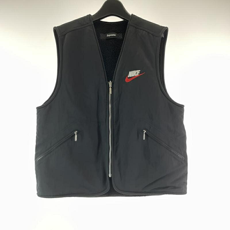 Nike/Supreme コラボ ベスト 黒 Lサイズ 楽天市場】Supreme 25ss x Nike Sweater Vest Black Size-XL HF9638