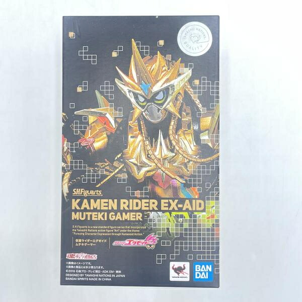 【中古】開封)S.H.Figuarts 仮面ライダーエグゼイド ムテキゲーマー　バンダイ[92]