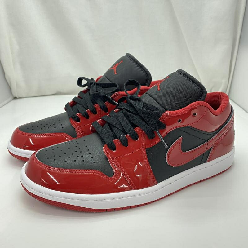 【中古】Nike Jordan 1 Low SEPatent Varsity Red Black サイズ27cm HV4089-006 ナイキ[91]