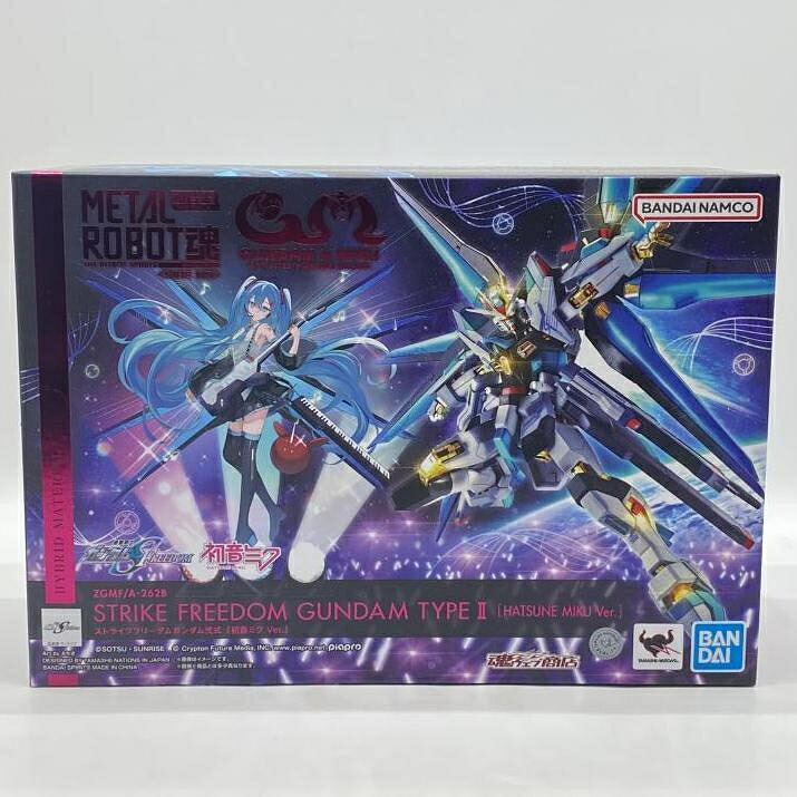 【中古】未開封）METAL ROBOT魂 ＜SIDE MS＞ ストライクフリーダムガンダム弐式 ［初音ミクVer.］[24]