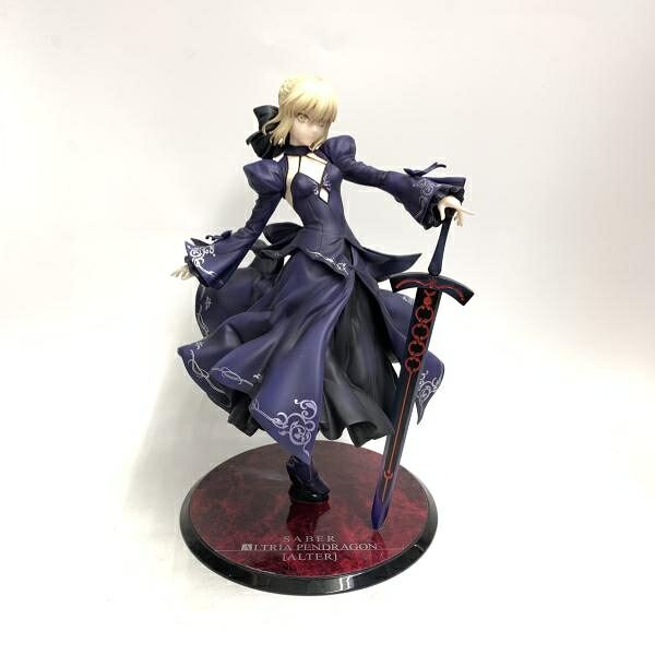 【中古】現状品・箱無し・台座塗装ﾊｹﾞ)アルター セイバー/アルトリア・ペンドラゴン[オルタ] ドレスVer. 1/7[18]