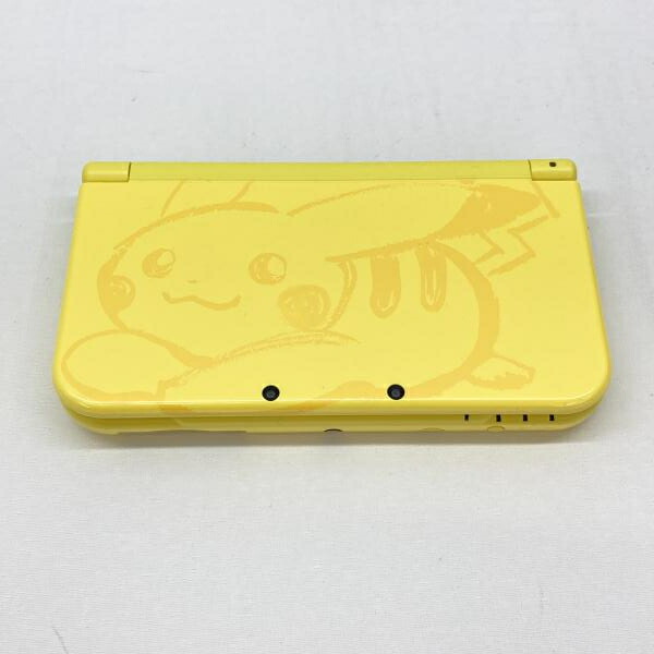 【中古】本体）任天堂 Newニンテンドー3DSLL本体 ピカチュウ イエロー 本体のみ[97]