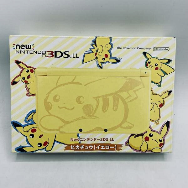 【中古】本体）Newﾆﾝﾃﾝﾄﾞｰ3DS LL本体/ﾋﾟｶﾁｭｳ【ｲｴﾛｰ】[92]｜お宝創庫