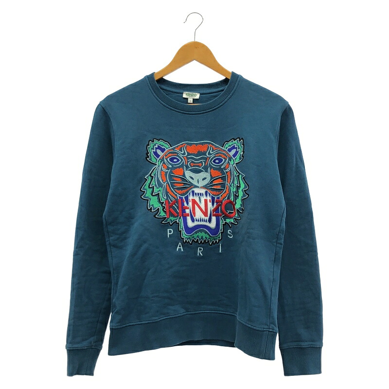 【中古】KENZO Classic Tiger Sweatshirt スウェット S ブルー ケンゾー[10] 8,330円