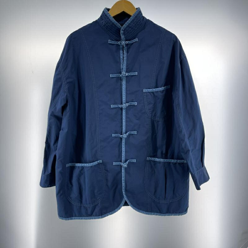【中古】PORTER CLASSIC WEATHER CHINESE COAT サイズ1 ブルー[19]