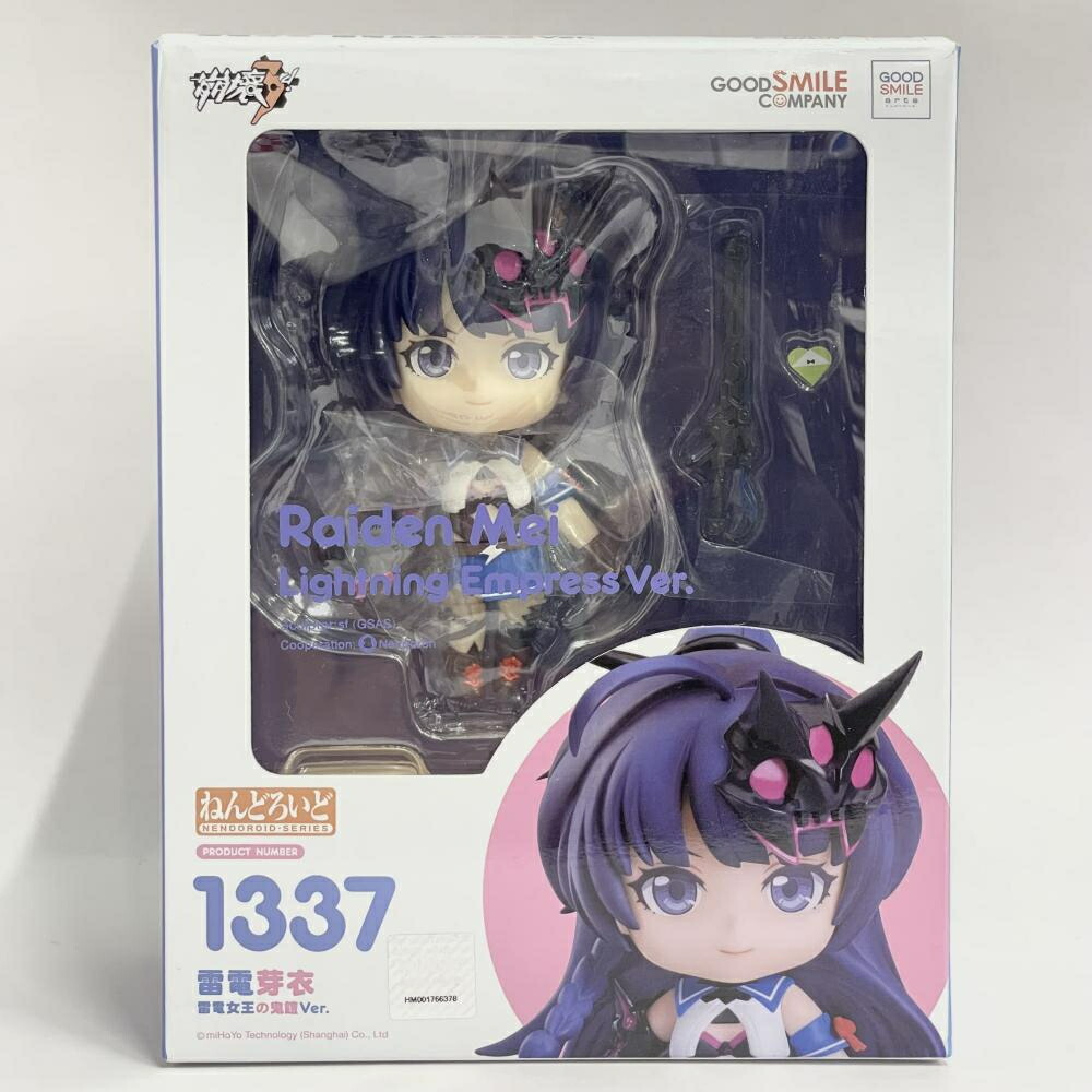 【中古】開封)グッドスマイルカンパニー ねんどろいど 雷電芽衣 雷電女王の鬼鎧Ver.[79]