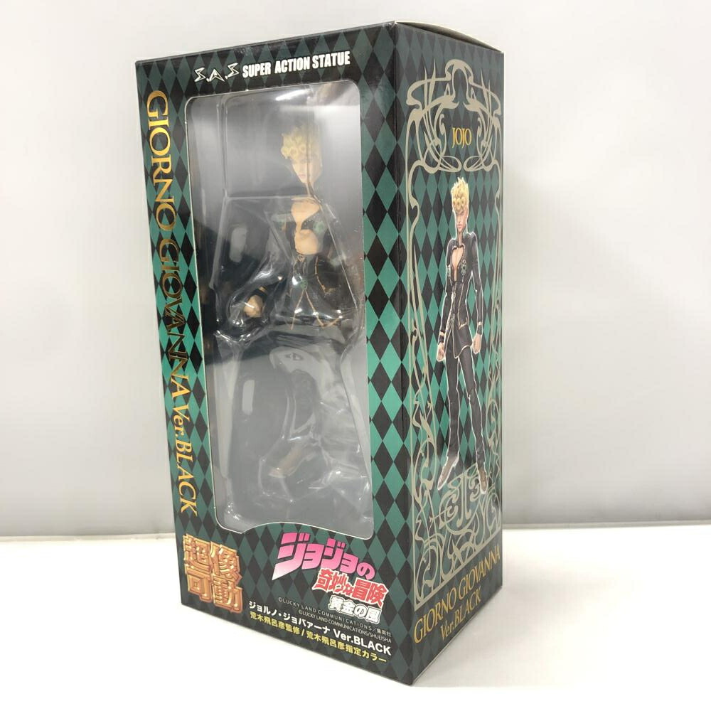【中古】メディコスエンタテインメント 超像可動 ジョルノ・ジョバァーナ Ver.BLACK ジョジョの奇妙な冒険 第五部 黄金の風[15]