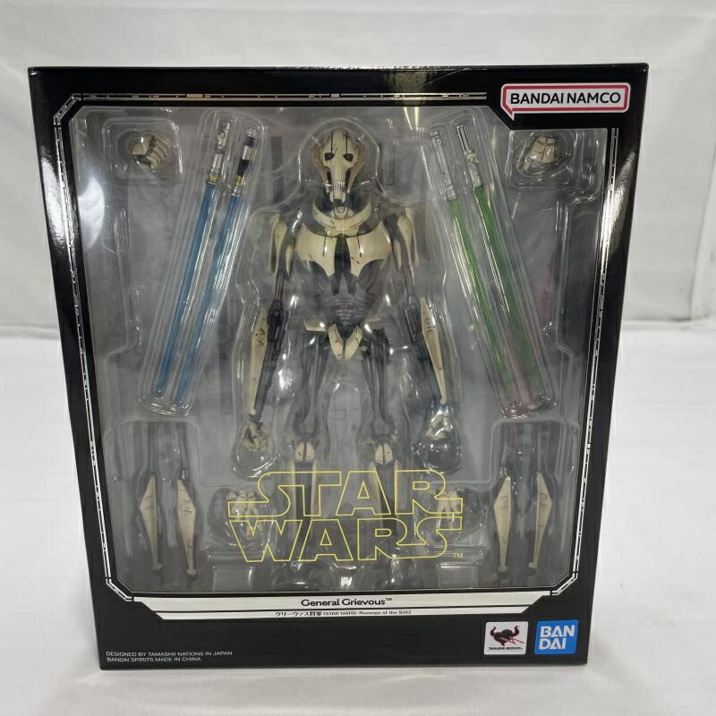 【中古】開封)BANDAI S.H.Figuarts グリーヴァス将軍(STAR WARS: Revenge of the Sith) フィギュア[19]