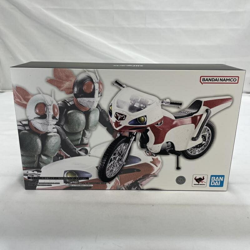 【中古】未開封)BANDAI S.H.Figuarts 新サイクロン号(仮面ライダー) 栄光の昭和ライダーエディション フィギュア[19]