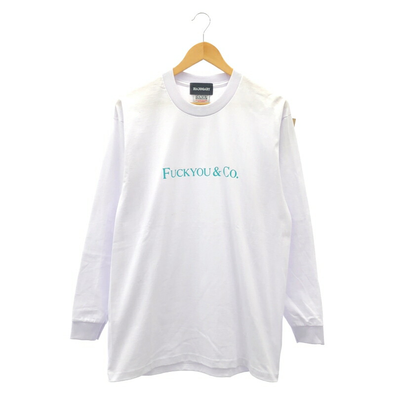 【中古】MAHOGARY Fuckyou＆Co. Proclub上半身 青文字記号 L[79]