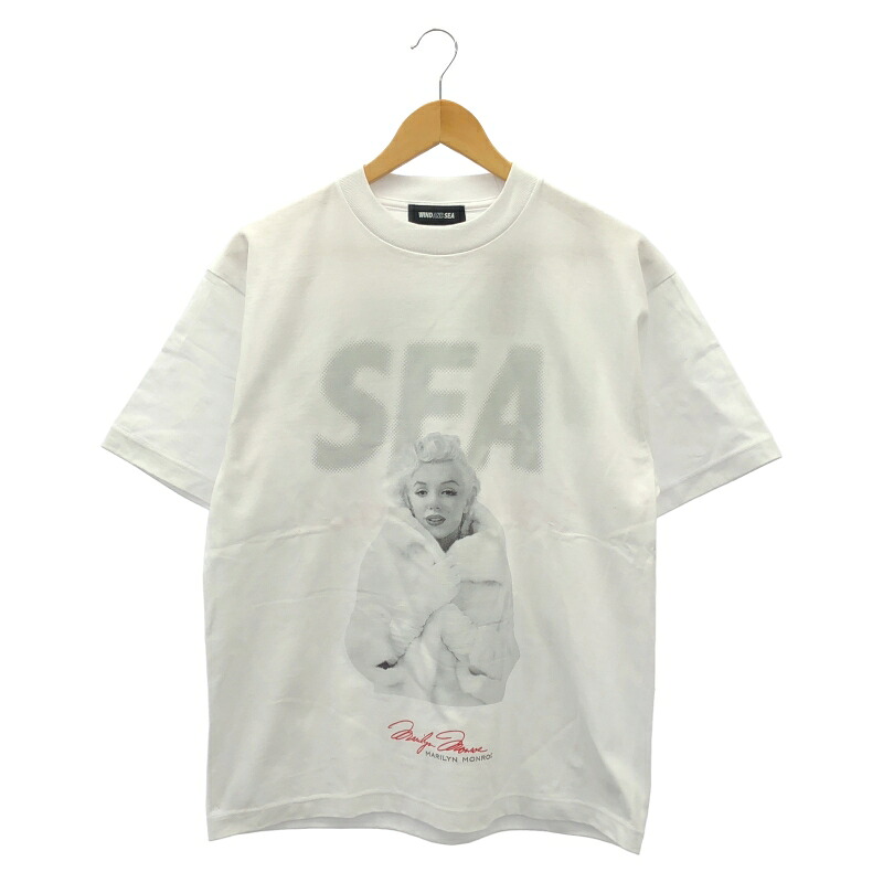 【中古】WIND AND SEA Marilyn Monroe Winter S/S Tee S White[79]
