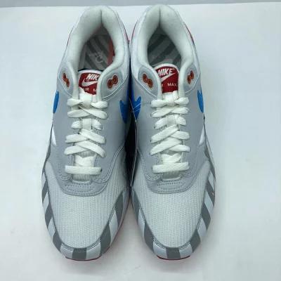 【中古】Parra×NIKE AIR MAX 1 White/Pure Platinum 大きさ28.5糎 AT3057-100[79]