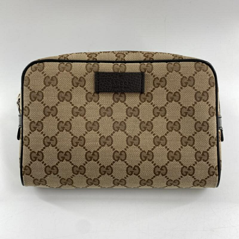 【中古】GUCCI ボディバッグ 449174 GGキャンバス ブラウン グッチ[10]｜お宝創庫