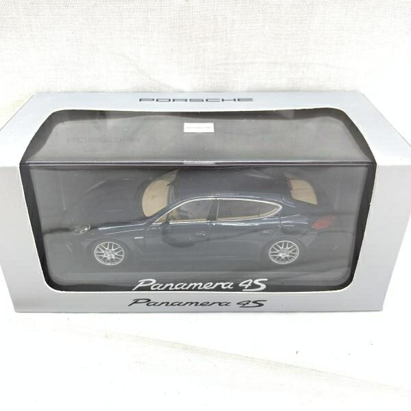 【中古】ﾐﾆﾁｬﾝﾌﾟｽ 1/43 ﾎﾟﾙｼｪ ﾊﾟﾅﾒｰﾗ4S ﾌﾞﾙｰ[91]