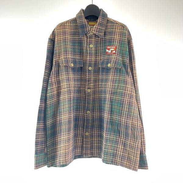 【中古】HUMAN MADE25FW チェックシャツ サイズXL HM29SH013 ヒューマンメイド [17]