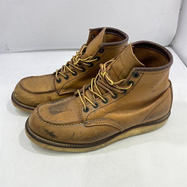 【中古】RED WING 10年製 875 アイリッシュセッター ブラウン 26.5cm △状態考慮　レッドウィング[24]