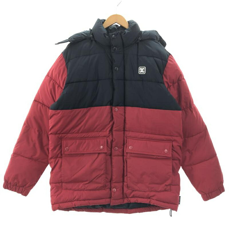 【中古】DCSHOES 落ち込む上衣 L 赤いこと 黒いこと ディーシーシューズ[10]