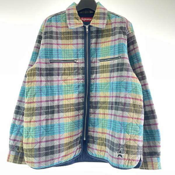 楽天市場】Supreme 23aw Lined Flannel Snap Shirt Size-L