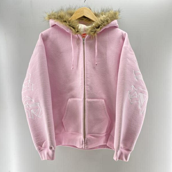 楽天市場】Supreme Faux Fur Lined Zip Up Hooded Sweatshirt Light