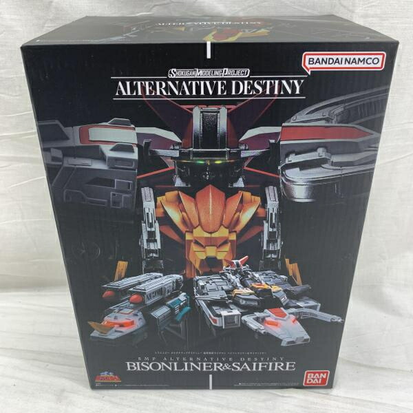 【中古】開封)SMP ALTERNATIVE DESTINY 超獣戦隊ライブマン バイソンライナー＆サイファイヤー[91]画像