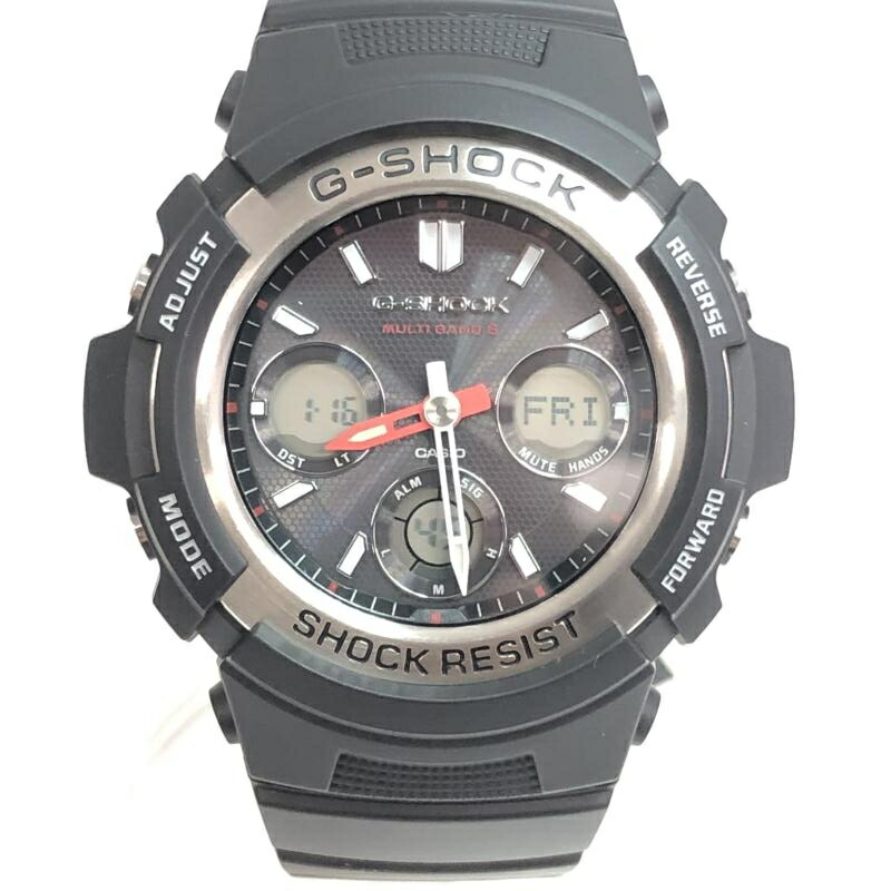 【中古】G-SHOCK 電波時計 タフソーラー AWG-M100-1AJF CASIO Gショック カシオ[66]