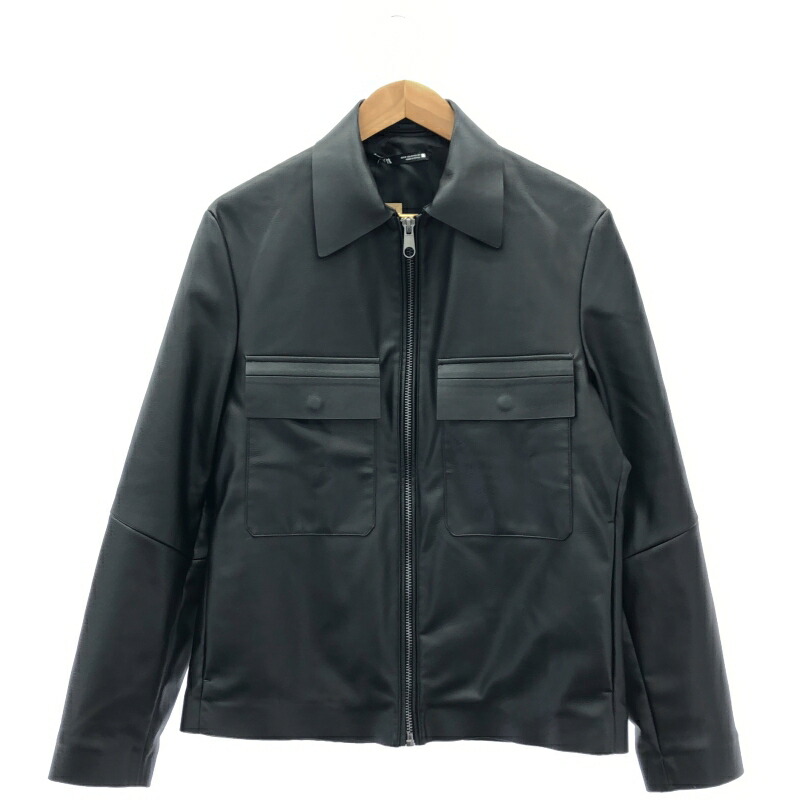 楽天市場】6118新品☆ザラ・ZARA☆革ジャン レザージャケット☆茶