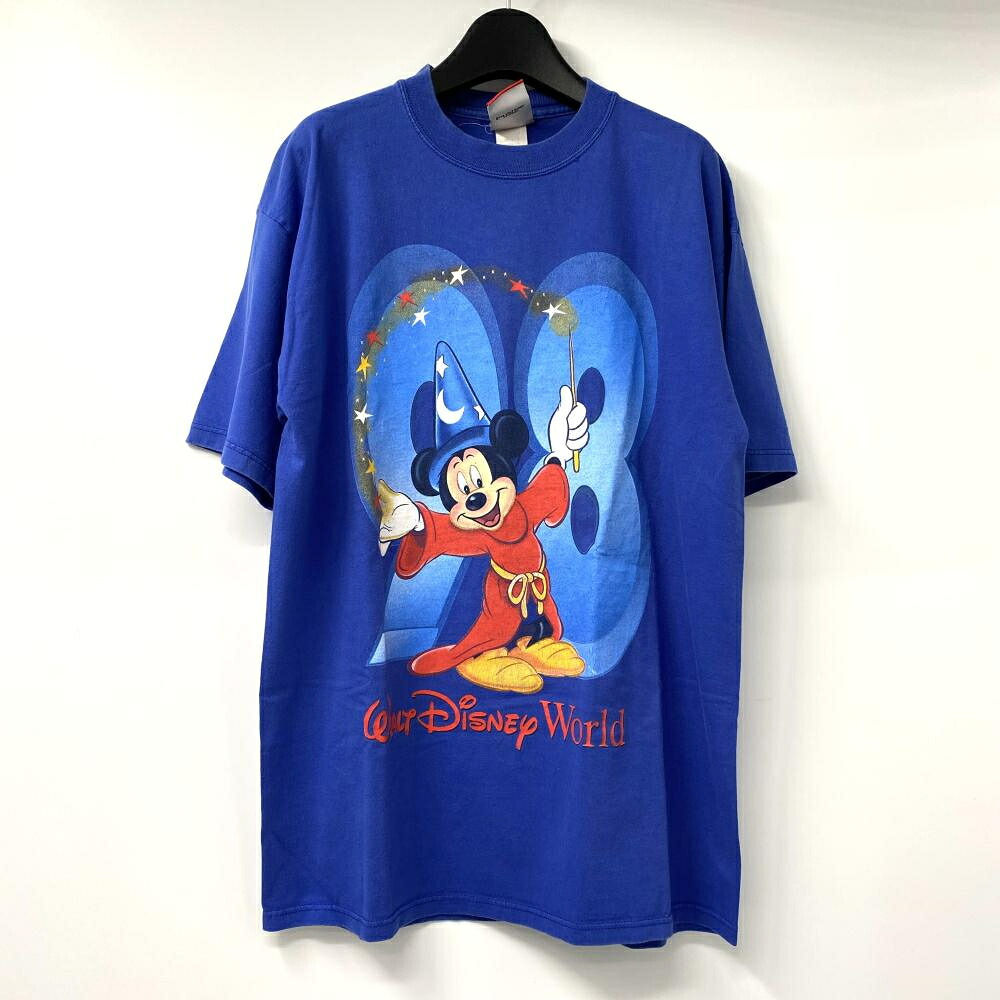 【中古】90s Disney 1998アニバーサリー ファンタジアTシャツ サイズL ブルー ディズニー[17] 11,019円