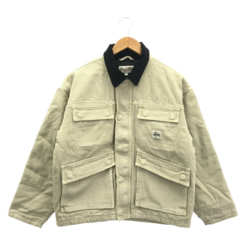 楽天市場】【中古】stussy24SS MIX WALE CORDUROY DOUBLE-BREASTED