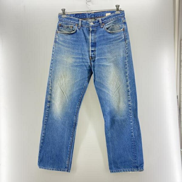 【中古】Levi's 80s USA製 501(裾上げ品) インディゴ W35×L33 リーバイス[24]